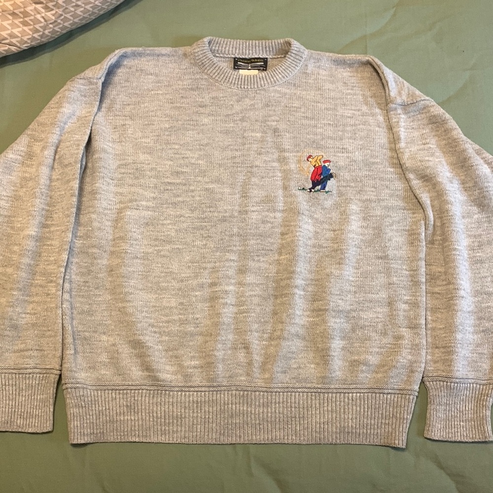Vintage Pacific Winds Gray Sweater - XL